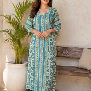 Pure cotton mix and match designer kurti