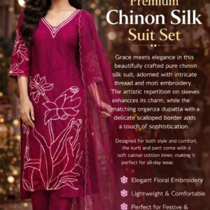 Exclusive three piece suit