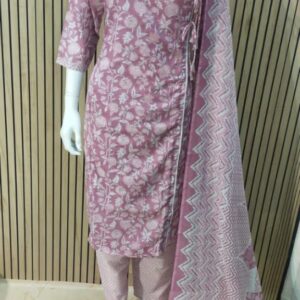 Cotton three piece suit
