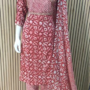 Pure Cotton 3 Piece Suit