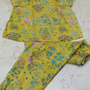 Beautiful and comfortable cotton co-ord set