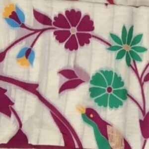 Similar type machine made Jamdani saree
