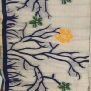 Similar type machine made Jamdani saree