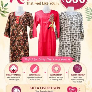 Cotton Kurti within Rs 550