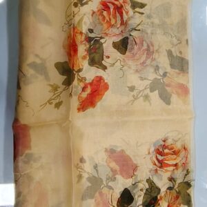 Printed Organza Saree