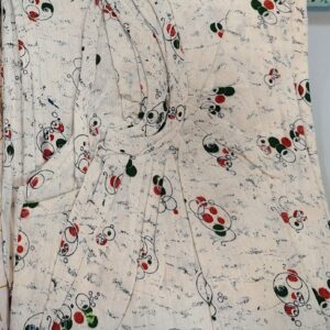 Pure Cotton Round Neck Sleeveless Nighty