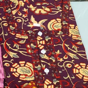 Premium quality cotton A-line cut sleeveless nighty