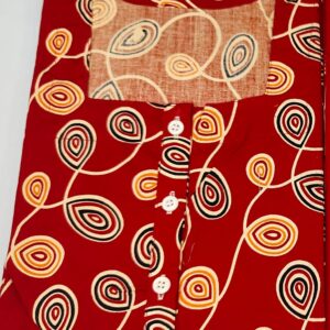 Premium quality cotton A-line cut sleeveless nighty