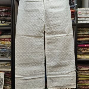 Chikankari palazzo Available in L size