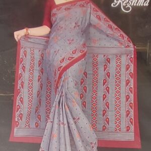 Printed cotton saree