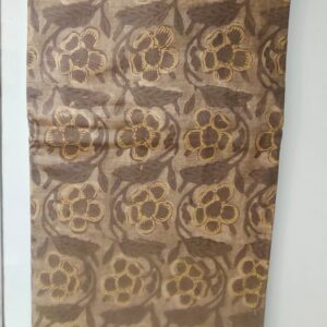 Primium quality cotton block multani saree with blouse piece