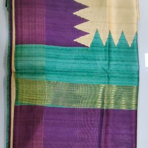 Semi Tussar saree