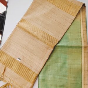 Semi Tussar saree