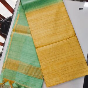 Semi Tussar saree