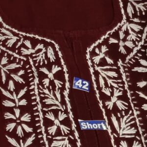 Premium quality Rayon top with Chikankari work