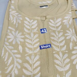 Premium quality Rayon top with Chikankari work