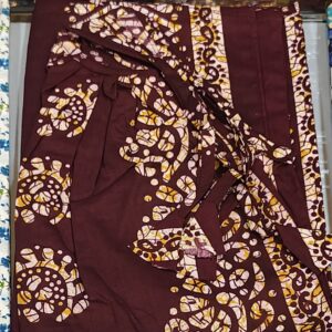 Pure cotton sleeveless nighty with strings